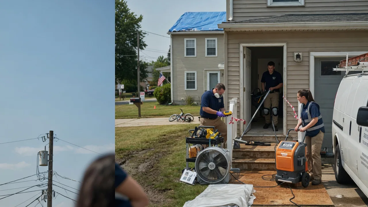 Water Damage Repair in Blackey, KY near me